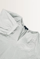 Linnen-katoen blouse met bladmotief