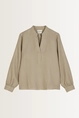 Linnen tuniekblouse Marc O'Polo