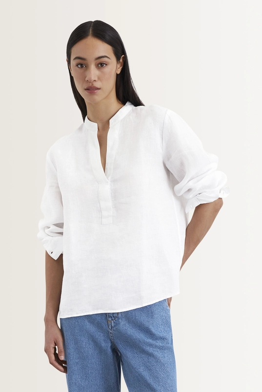 Linnen tuniekblouse Marc O'Polo