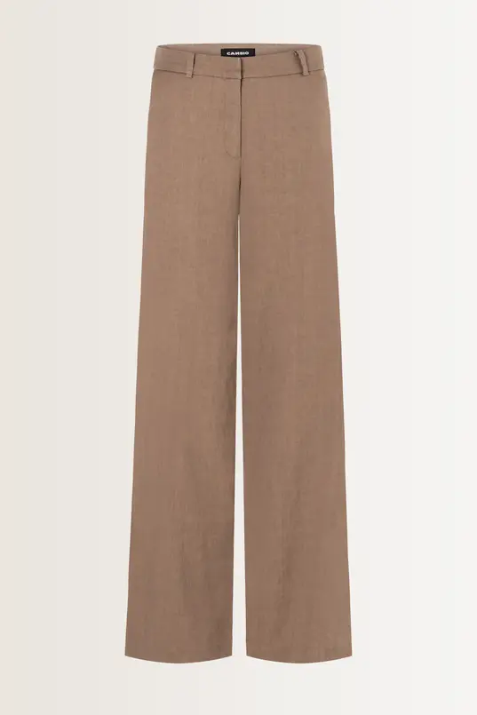 Linnen wide leg pantalon Mira Cambio