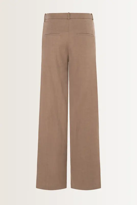 Linnen wide leg pantalon Mira Cambio