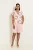 Linnenblend short