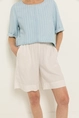Linnenblend short