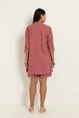 Linnenblend short