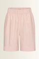 Linnenblend short