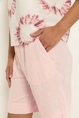 Linnenblend short