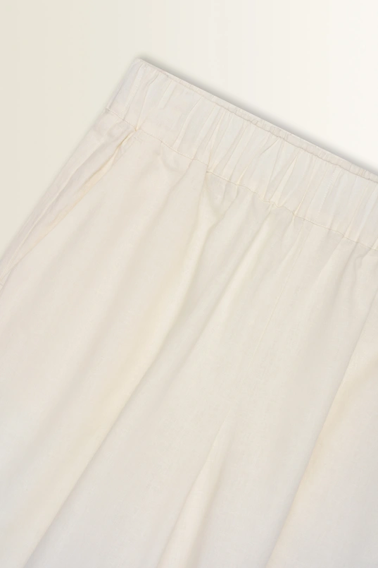 Linnenblend short