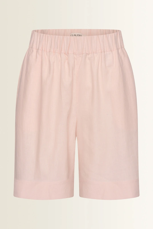 Linnenblend short
