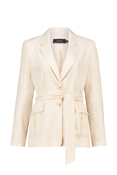 Linnenmix blazer