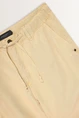 Linnenmix broek met drawstring