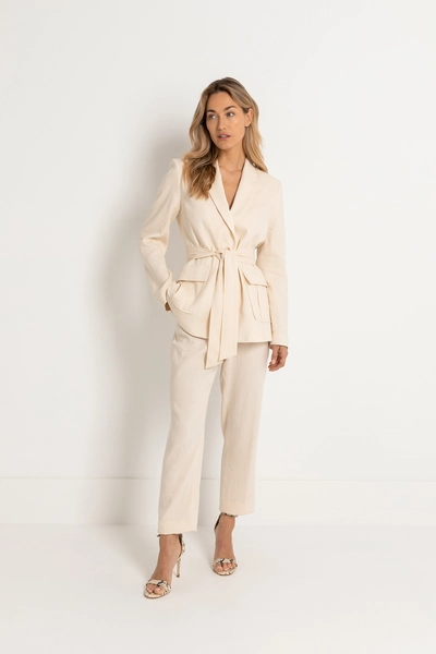 Linnenmix pantalon