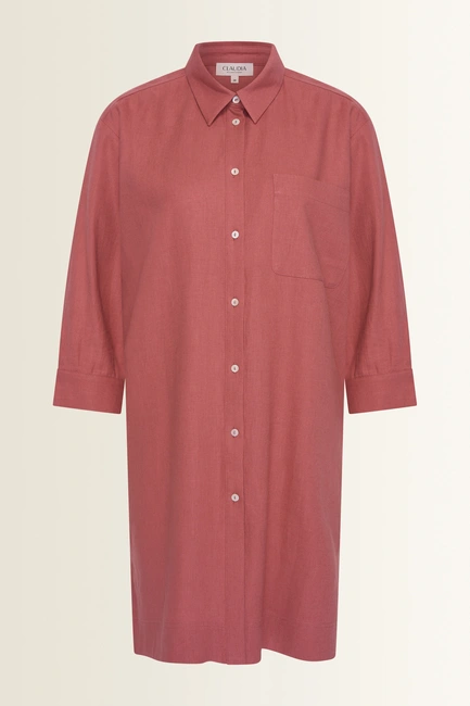 Longline linnen blouse