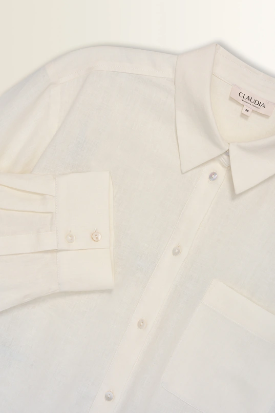 Longline linnen blouse