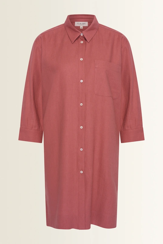Longline linnen blouse