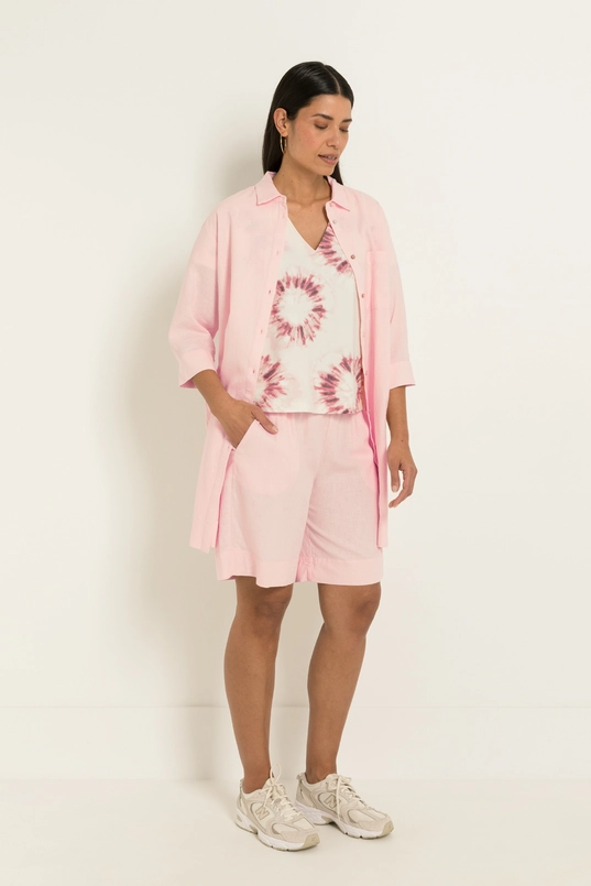 Longline linnen blouse