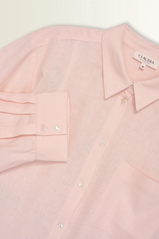 Longline linnen blouse