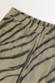Losvallende broek met zebraprint