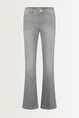 Low rise flared jeans