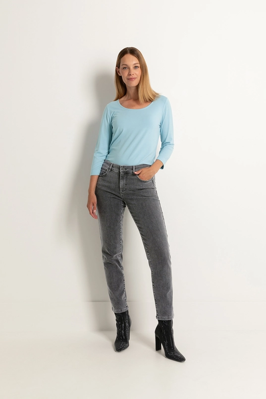 Low rise skinny jeans