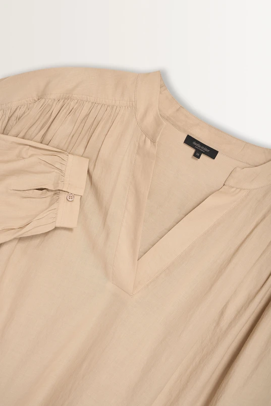 Luchtige blouse van katoenen twill
