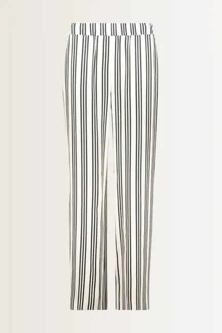 Luchtige broek met strepen Monari