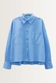 Luchtige oversized blouse Zoppa detail Someday