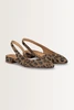 Luipaard slingbacks