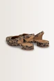 Luipaard slingbacks