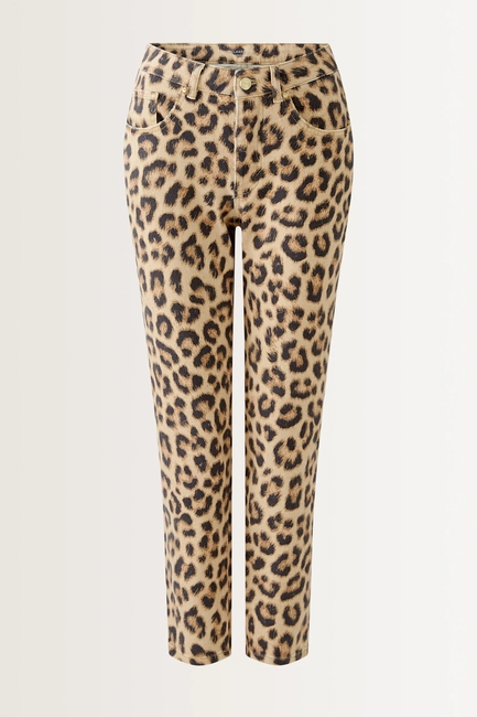 Luipaardprint jeans OUI