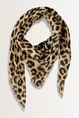 Luipaardprint shawl OUI