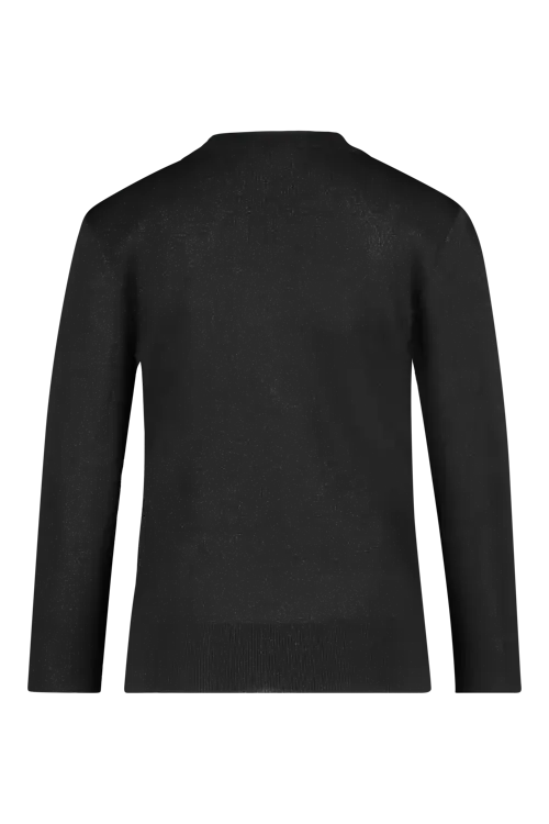 Lurex cut-out trui