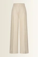 Lyocell pantalon met rechte fit