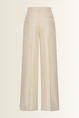 Lyocell pantalon met rechte fit