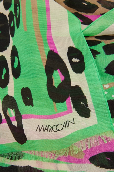 Marc Cain sjaal kleurprint