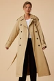 Maura lange trenchcoat