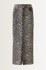 Maxi denimrok met luipaardprint OUI