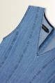 Maxi jurk in denim