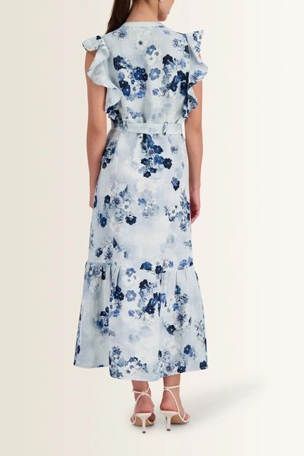 Maxi jurk met florale print Monari