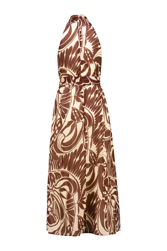 Maxi jurk met print