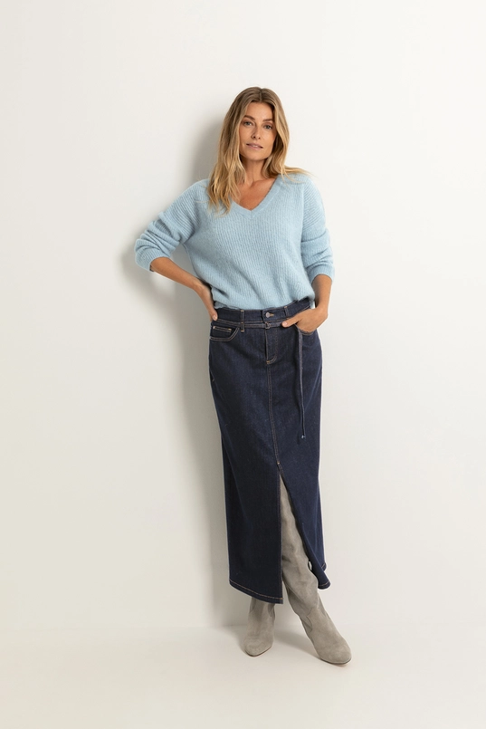 Maxi rok jeans