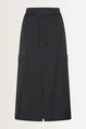 Maxi rok met cargozakken