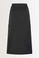 Maxi rok met cargozakken