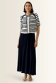 Maxi rok met soepele valling OUI