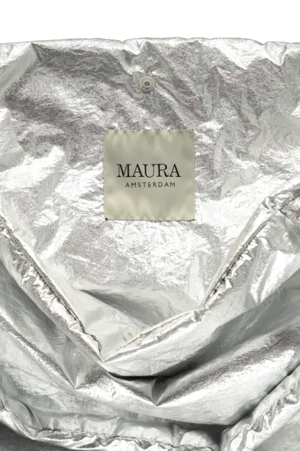 Metallic shopper MAURA