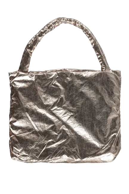 Metallic shopper MAURA