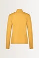 Metallic turtleneck top
