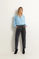 Mid rise cargo jeans