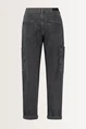Mid rise cargo jeans