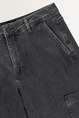 Mid rise cargo jeans