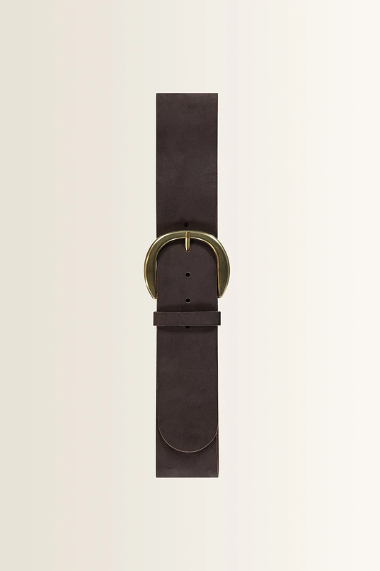 Middelbrede riem suède-look